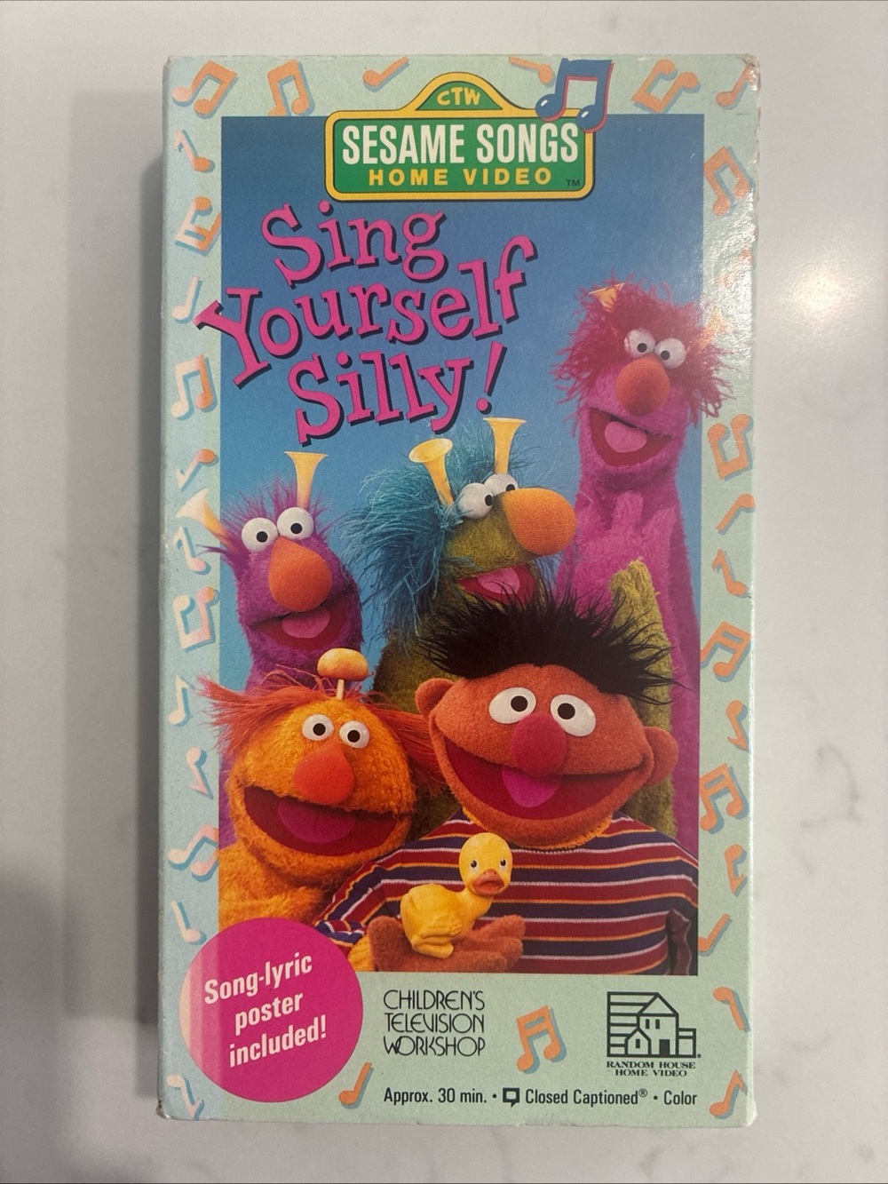 Sing Yourself Silly! Sesame Songs VHS